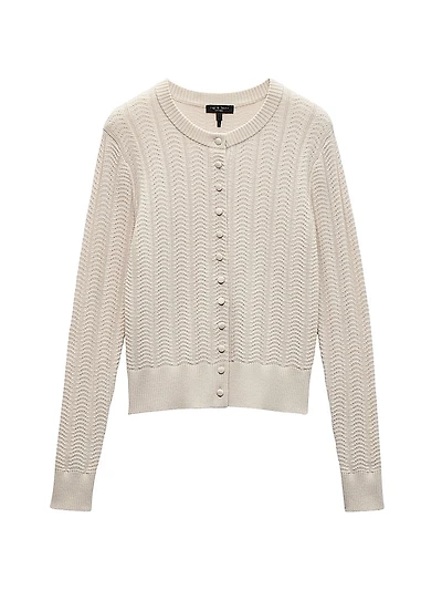 Francesca Wool-Blend Cardigan