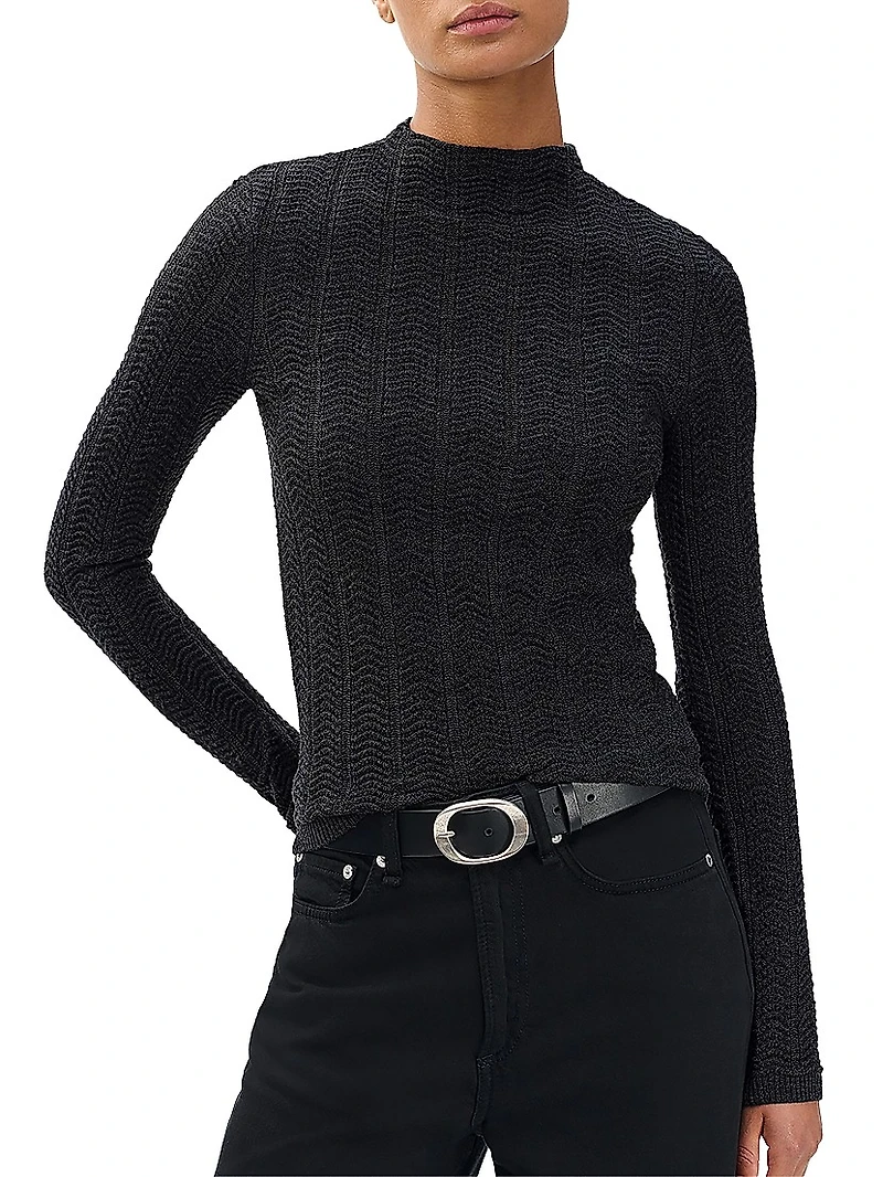 Francesca Wool Turtleneck Sweater