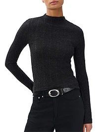 Francesca Wool Turtleneck Sweater