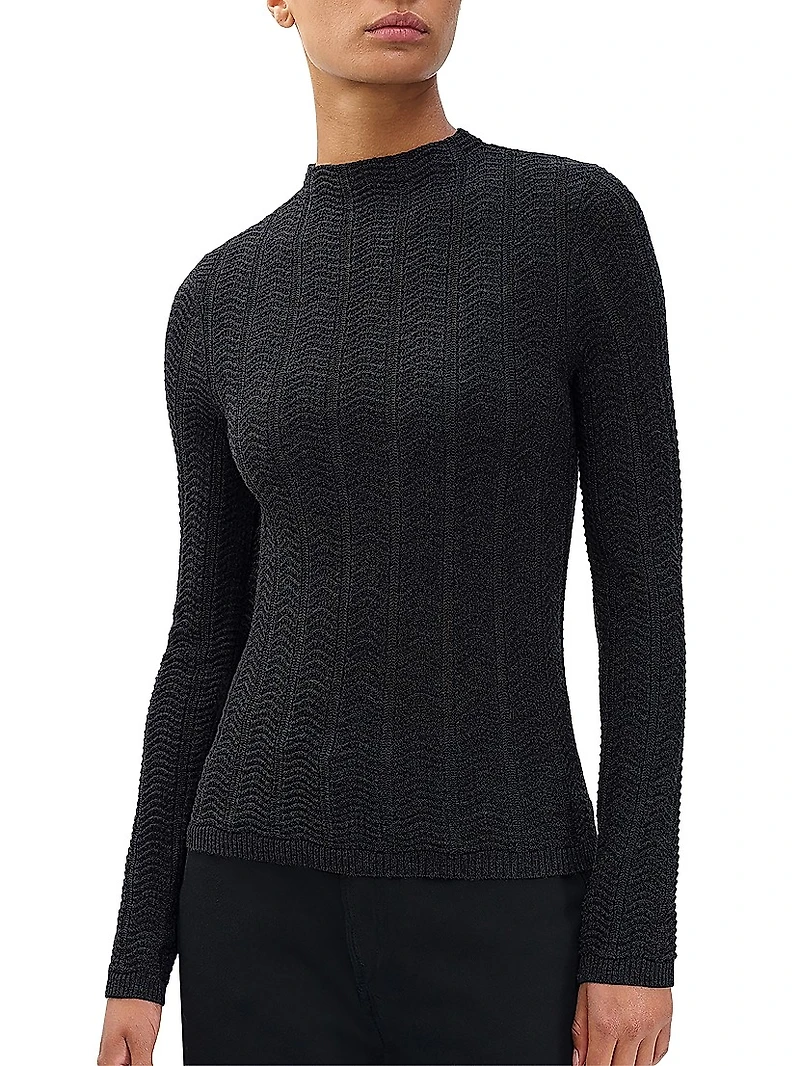Francesca Wool Turtleneck Sweater