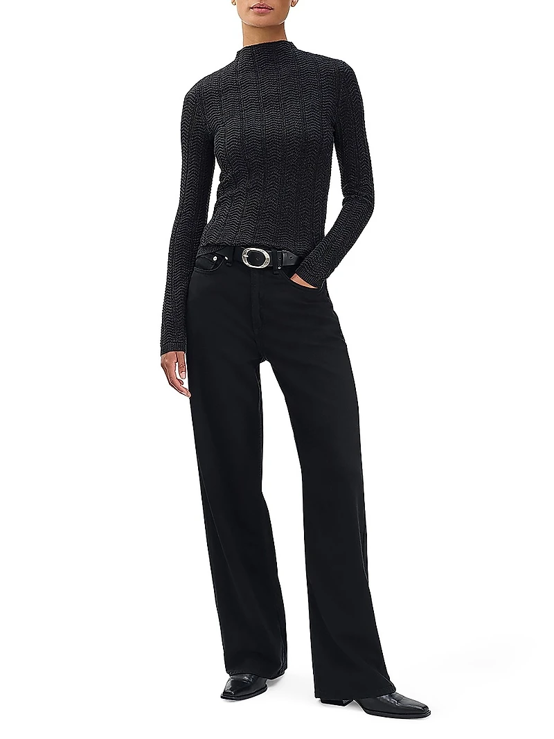 Francesca Wool Turtleneck Sweater
