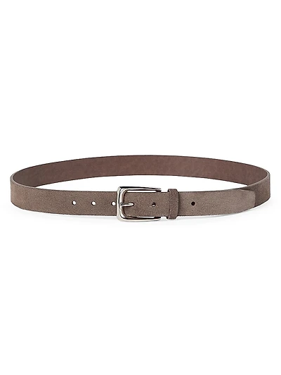 Braided Reversed Leather Belt