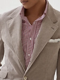Comfort Cotton and Cashmere Corduroy Deconstructed Cavallo Blazer