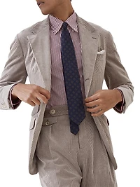 Comfort Cotton and Cashmere Corduroy Deconstructed Cavallo Blazer