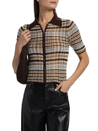 Leva Zip Polo Sweater