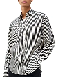 Connie Cotton Striped Shirt