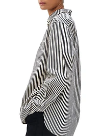 Connie Cotton Striped Shirt