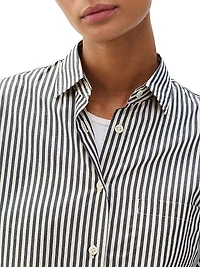 Connie Cotton Striped Shirt
