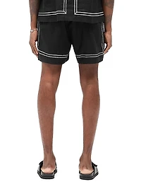 Logo Border Shorts