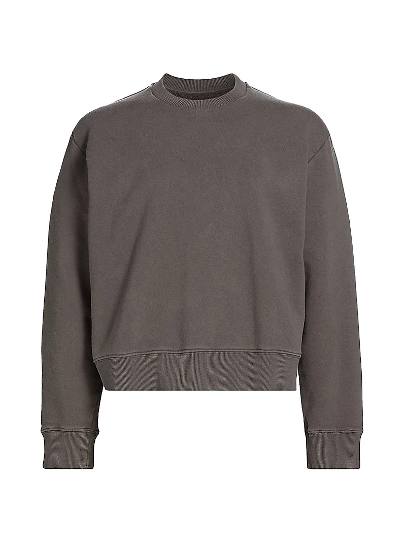 Crewneck Cotton Sweatshirt