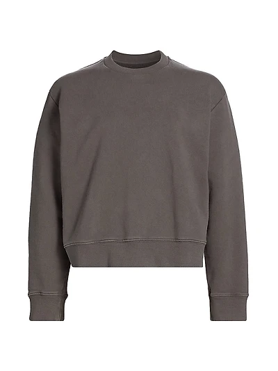 Crewneck Cotton Sweatshirt