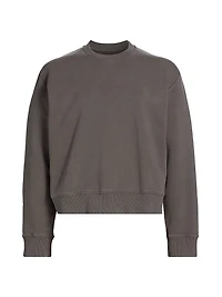 Crewneck Cotton Sweatshirt