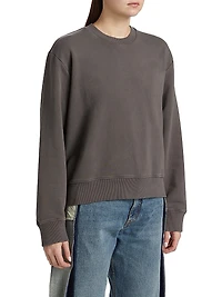 Crewneck Cotton Sweatshirt