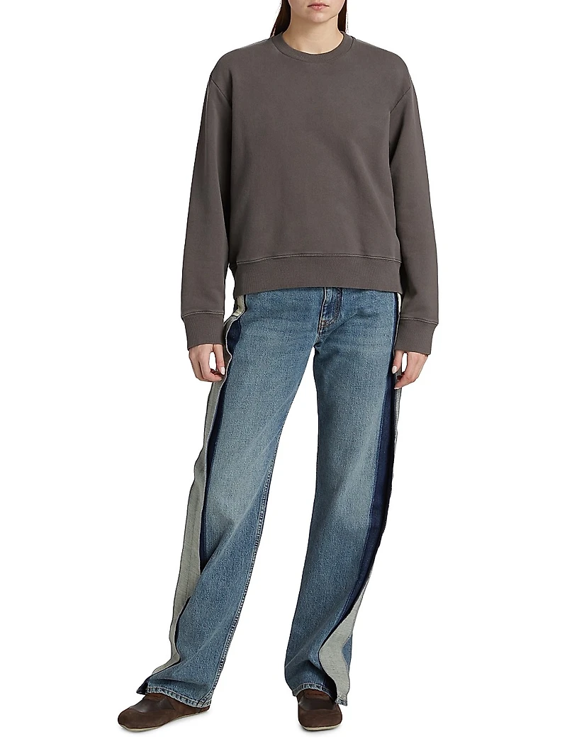 Crewneck Cotton Sweatshirt