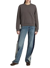 Crewneck Cotton Sweatshirt