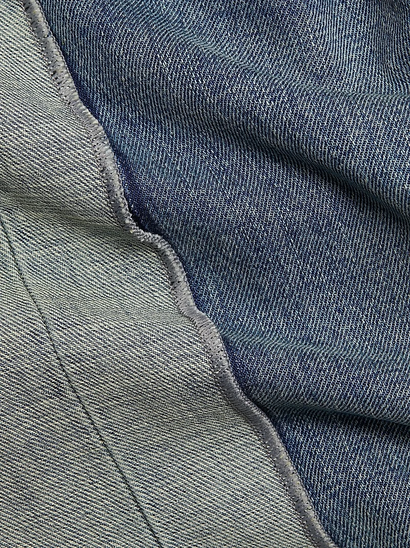 Straight-Leg Paneled Jeans