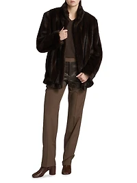 Faux-Fur Jacket