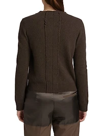 V-Neck Wool-Blend Sweater