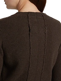 V-Neck Wool-Blend Sweater