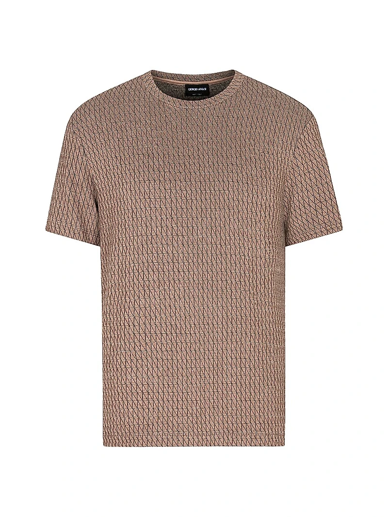 Geo Pattern Jersey T-Shirt