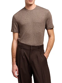 Geo Pattern Jersey T-Shirt