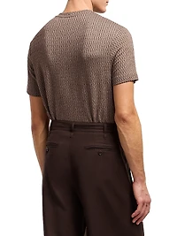 Geo Pattern Jersey T-Shirt