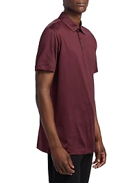Solid Jersey Polo Shirt