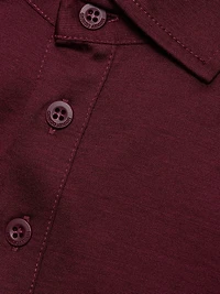 Solid Jersey Polo Shirt