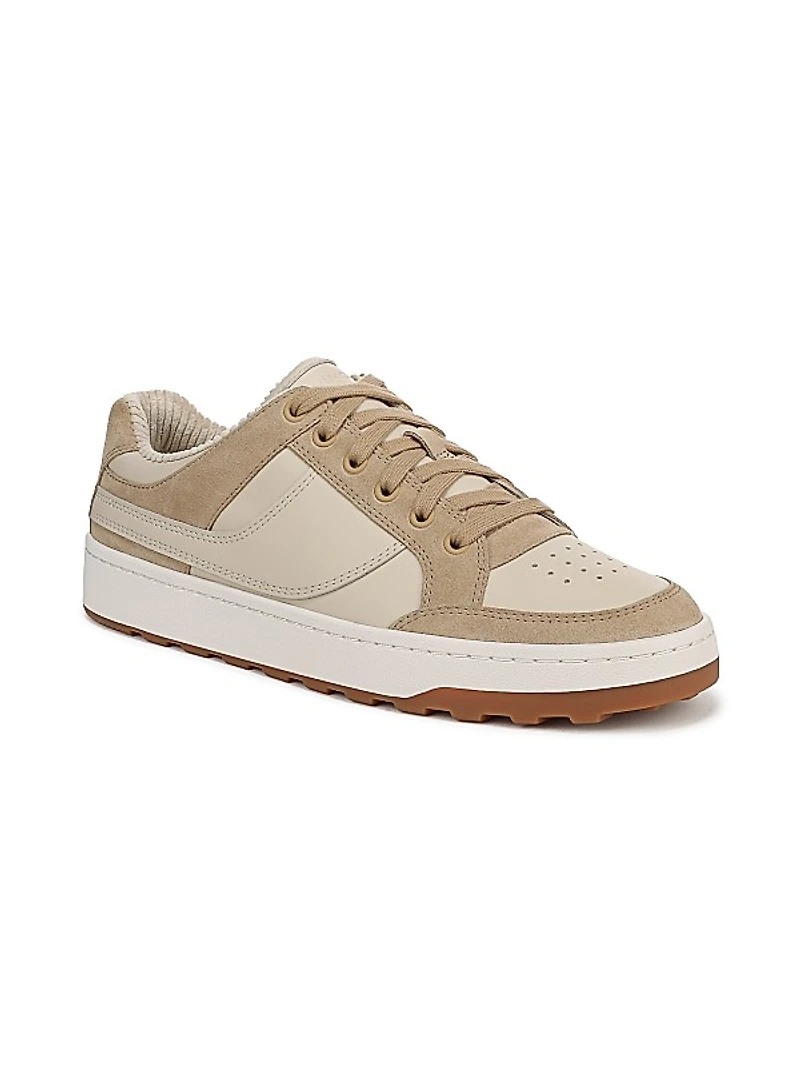 Wilder Court Leather Lace-Up Sneakers