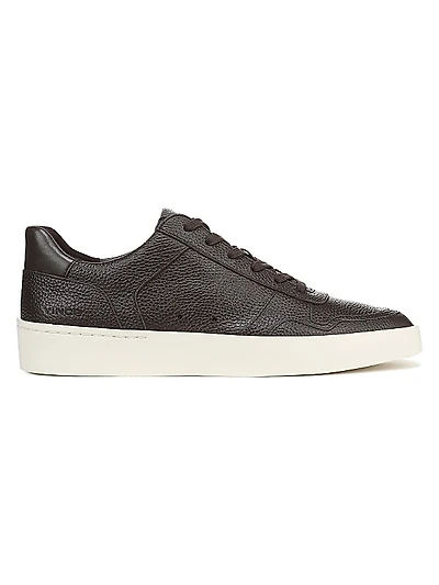 Peyton Leather Lace-Up Sneakers