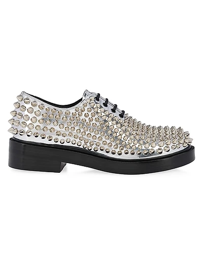 DT Croydon Laminated Leather Oxford Shoes