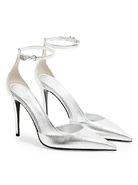 Eveninglam 100MM Pumps Laminated Nappa