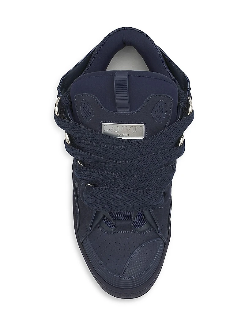 Curb Leather Sneakers