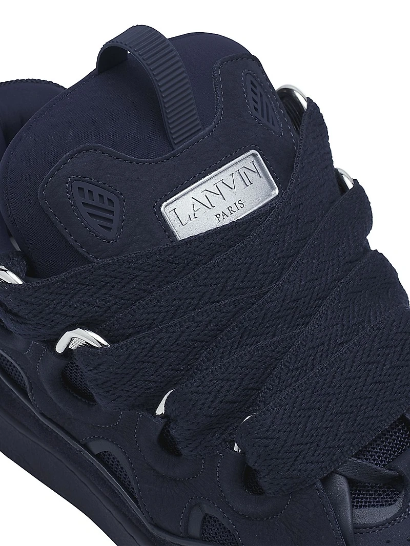 Curb Leather Sneakers