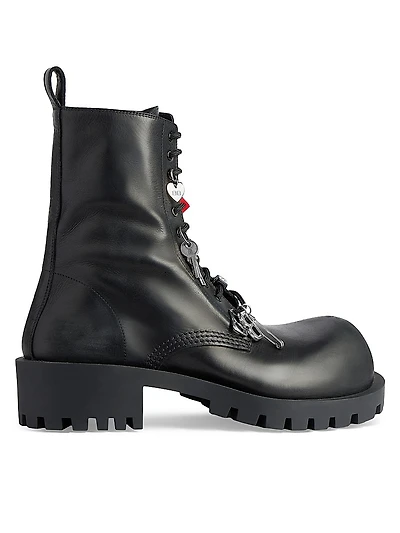 Hummer Lace-Up Booties