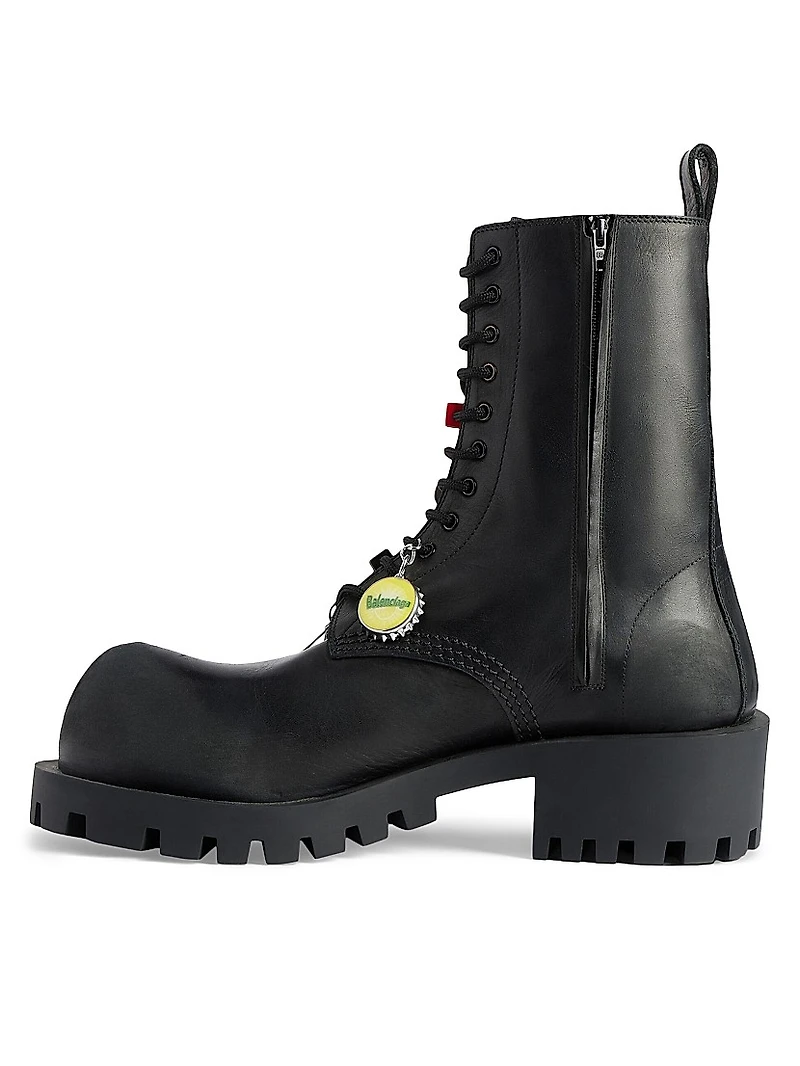 Hummer Lace-Up Booties