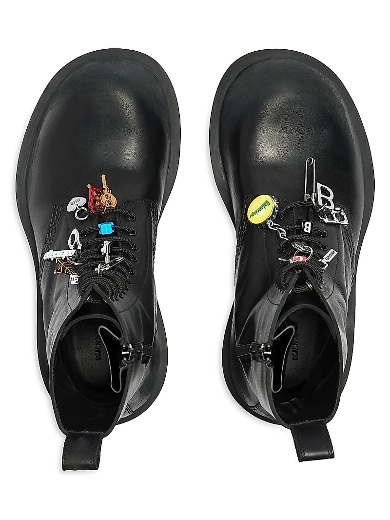 Hummer Lace-Up Booties