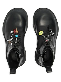 Hummer Lace-Up Booties