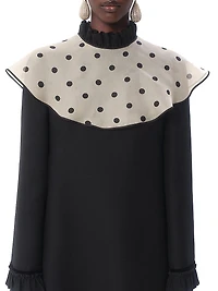 Crepe Couture Short Dress