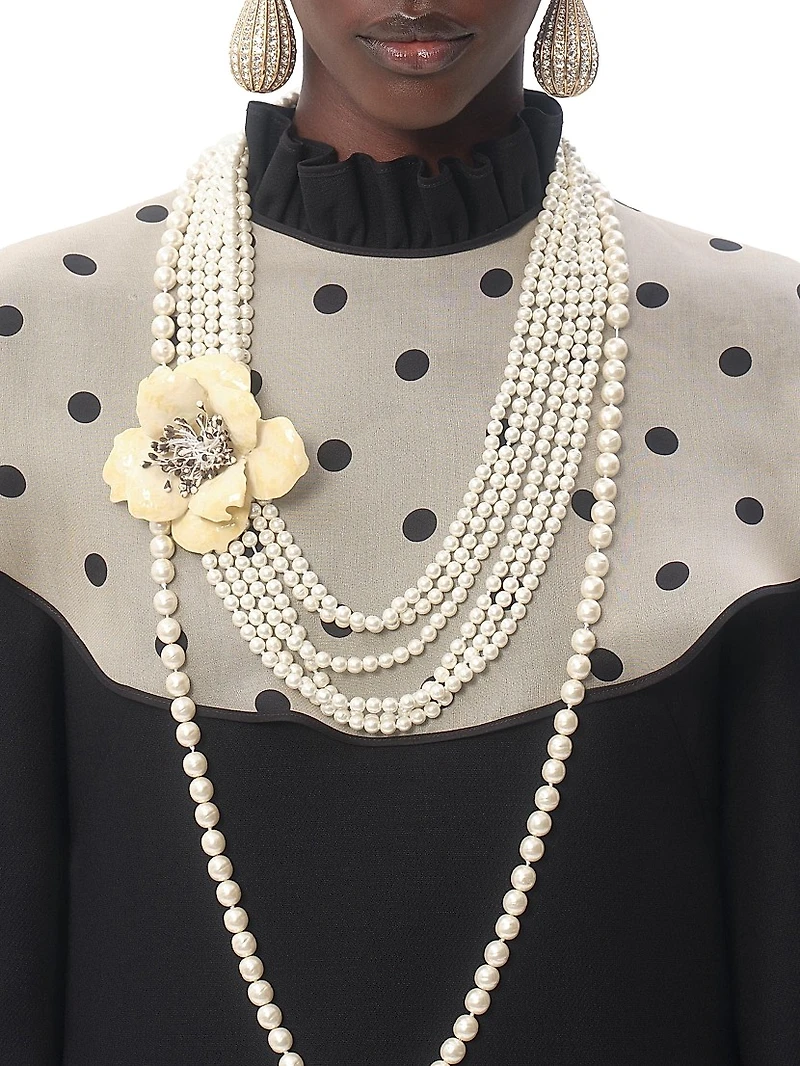 Crepe Couture Short Dress