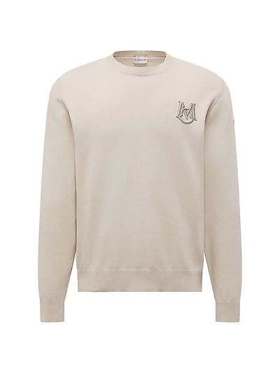 Crew-Neck Sweater Cotton