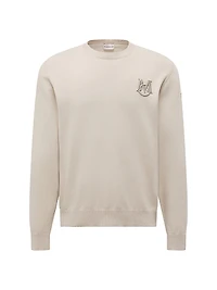 Crew-Neck Sweater Cotton
