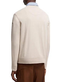 Crew-Neck Sweater Cotton
