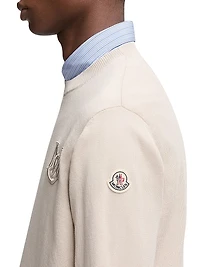 Crew-Neck Sweater Cotton