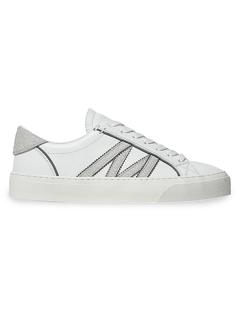 Monaco2 Sneakers Leather & Glitter