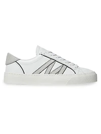 Monaco2 Sneakers Leather & Glitter