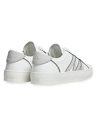 Monaco2 Sneakers Leather & Glitter