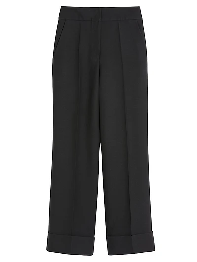 Crepe Couture Pants