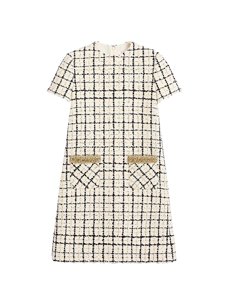 Embroidered Short Dress