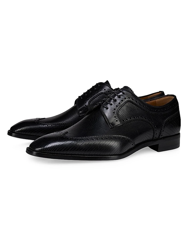 Grave Leather Derby Shoes